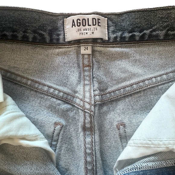 Agolde Riley High Rise Straight Crop Jean - Picture 8 of 14